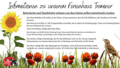Φωτογραφία από το άλμπουμ του Ferienhaus Traminer im Weinberg σε Freyburg