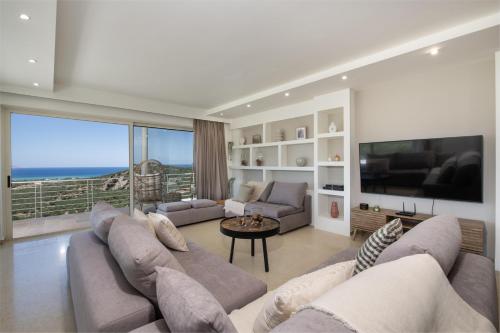 Et tv og/eller underholdning på Freya's Royal Estate, Kissamos