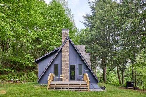Κήπος έξω από το Cozy, Tranquil A-Frame Oasis