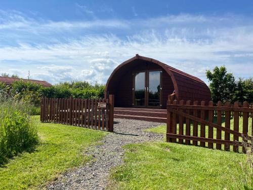 Jardín al aire libre en Manor Farm Stay