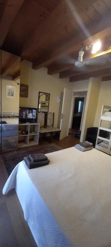 Postel nebo postele na pokoji v ubytování B&B Palmagrill