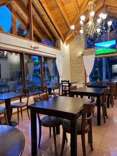 Restaurace v ubytování Posada del Ciprés