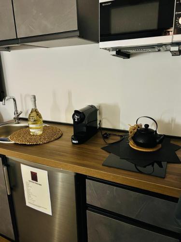 Dapur atau dapur kecil di ROOMS AND BREAKFAST LABERINTO