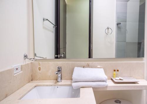 Hotel Posada Campestre San Gilにあるバスルーム