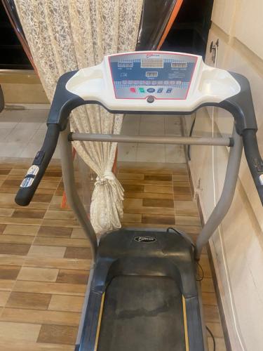 a scale sitting on top of a floor at Lovely Villa 5- bedroom with Overflow Pool with Nice Garden at Green Oasis Resort in Alexandria