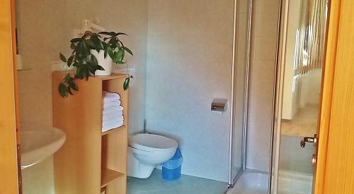 A bathroom at Residence Alpin