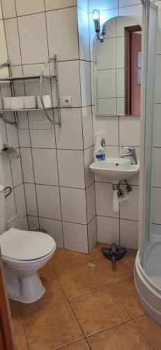 Ένα μπάνιο στο Dom Wczasowy Centrum Pieniny