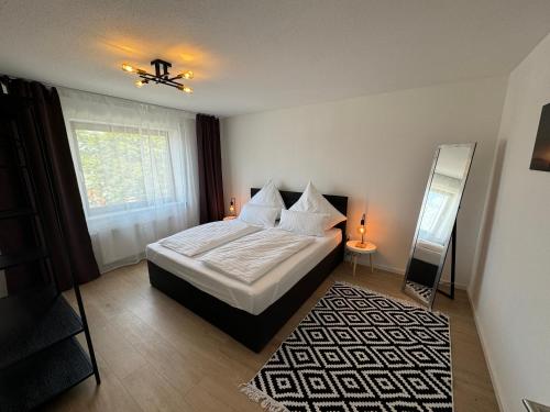Katil atau katil-katil dalam bilik di Ferienwohnung Liara
