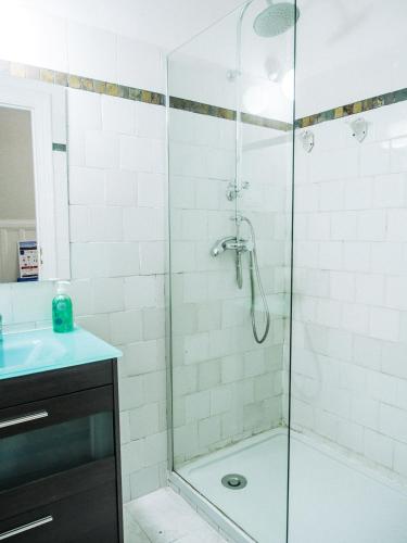 Un baño de Zentric Hostel