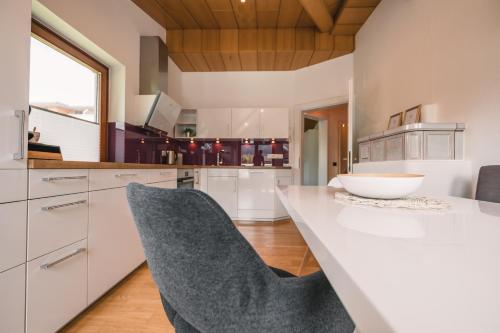 Kuchyň nebo kuchyňský kout v ubytování casa wii