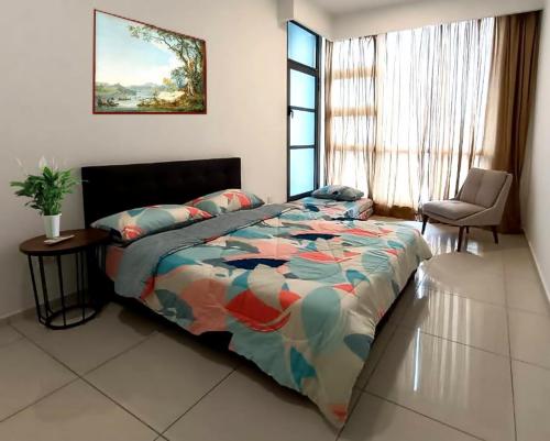 Ένα ή περισσότερα κρεβάτια σε δωμάτιο στο 2-Bed Luxury Resort Robertson