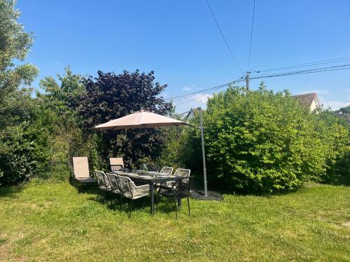 Zahrada ubytování Villa grand jardin Deauville Centre 800 m plage