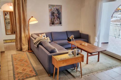 Χώρος καθιστικού στο 4br Andalusian penthouse w pool & spectacular view