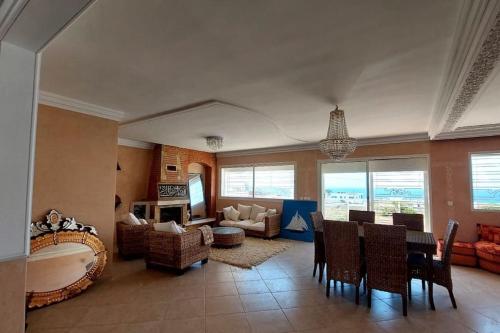 Posezení v ubytování Villa de luxe vue sur mer