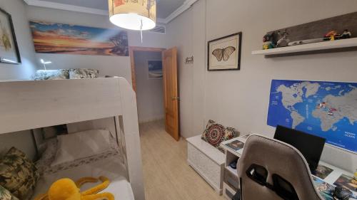 Ruang duduk di Piso Costa de Almeria Retamar