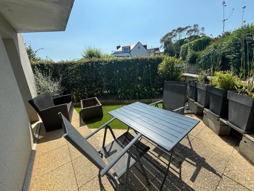 Charmant T2 avec double terrasse près de la plage - Donville-les-Bains - FR-1-361-442