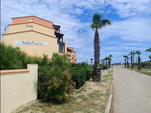 Studio mezzanine pour 4 avec loggia et vue mer, animaux admis - FR-1-799-25