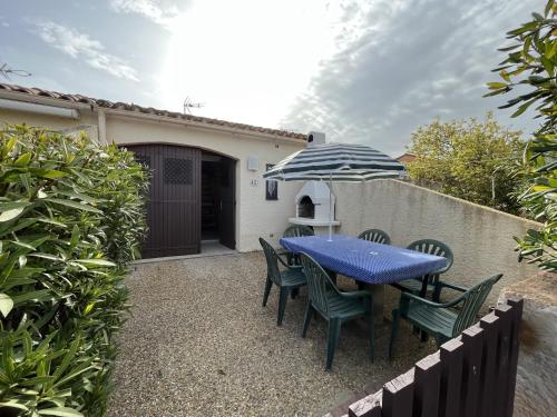 Villa T4 climatisée à Le Barcarès, terrasse, parking, proche plage, idéale famille, animaux ok - FR-1-799-26