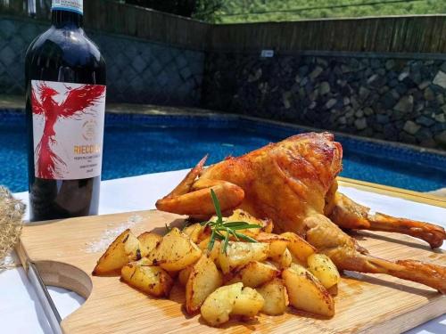 Cibo presso la stanza in casa privata o nelle vicinanze