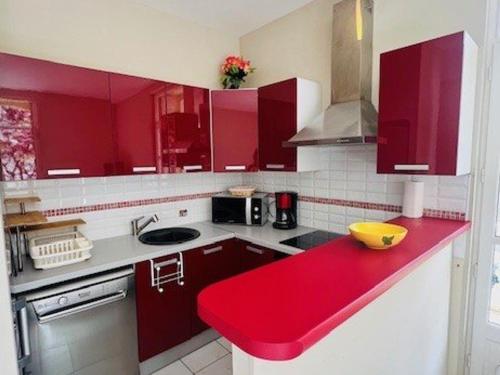 Photo de la galerie de l'établissement Charmant F2 avec balcon, centre-ville, 2 pers, proche cures, animaux admis - FR-1-703-183, à Amélie-les-Bains-Palalda