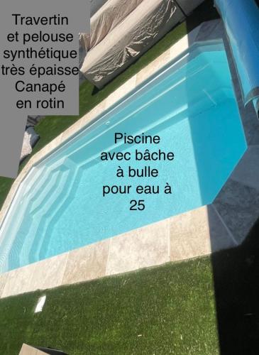 Photo de la galerie de l'établissement villa de charme PISCINE 10mns de la mer- La Safio, à Poussan