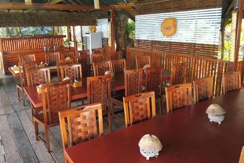 Restaurace v ubytování Prince John Dive Resort