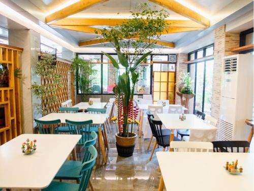 Restaurace v ubytování ARC Homes Hotel Panglao powered by Cocotel