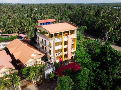 Bangunan di mana terletaknya hotel