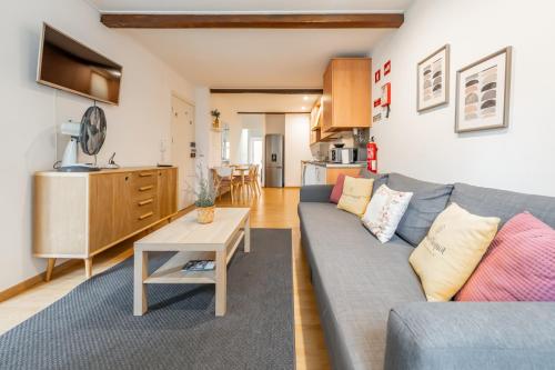 Χώρος καθιστικού στο Casas do Olival Apartments