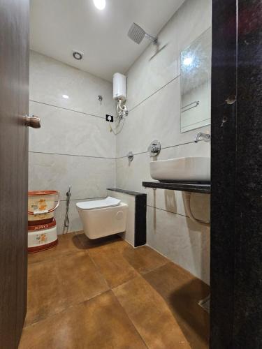 Koupelna v ubytování Hotel allen