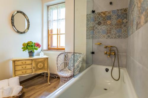 Phòng tắm tại Villa Alba by Akasha Retreat