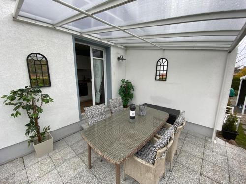 Αίθριο ή υπαίθριος χώρος στο Ferienhaus Parkblick