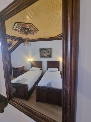 Cama o camas de una habitación en HOTEL VILA TWIX