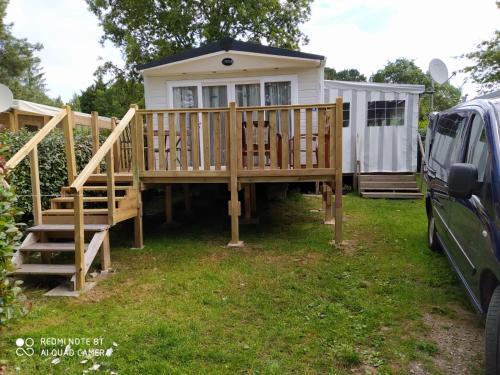 ポン・タヴェンにあるMobil-home anglais 3 chambresのギャラリーの写真