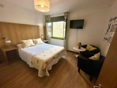 Ein Bett oder Betten in einem Zimmer der Unterkunft Casa Blanco Conde