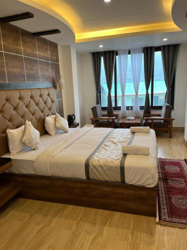 Posezení v ubytování hotel sikkimlegend