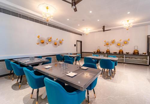 Un lugar para sentarse en Treebo Premium Omni Residency