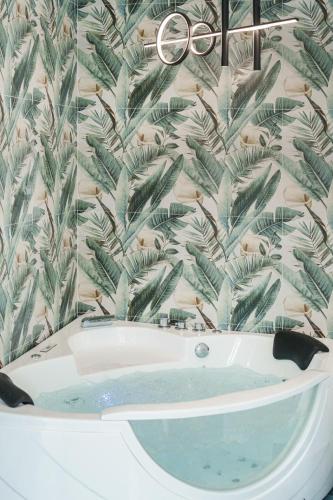 Ein Badezimmer in der Unterkunft Il Poeta nella Vigna