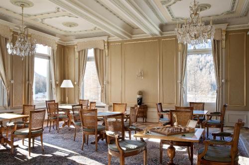Posezení v ubytování Grand Hotel Kronenhof
