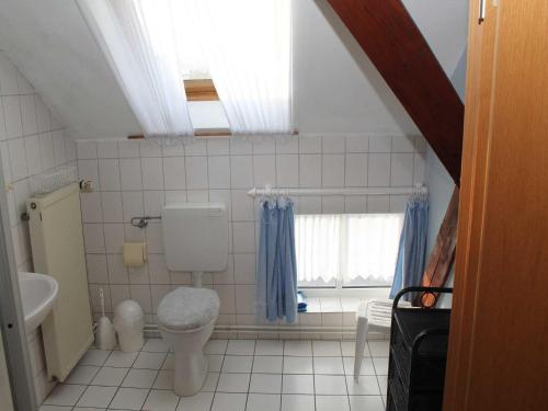 Koupelna v ubytování Ferienhof van Vlyten_ 45006