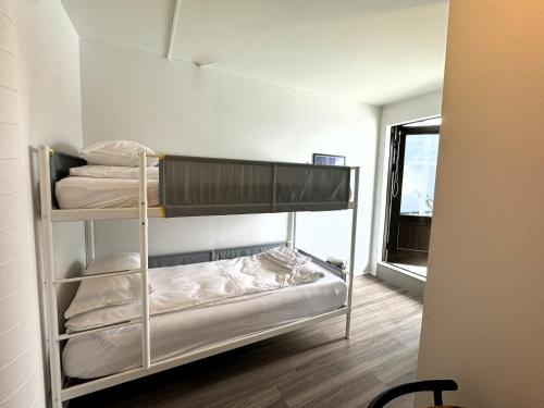 a room with a bunk bed in a room at Day Dream L23 Guesthouse in Reykjavík