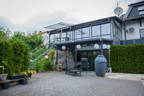 Κήπος έξω από το Ferienwohnungen Haus Steigner