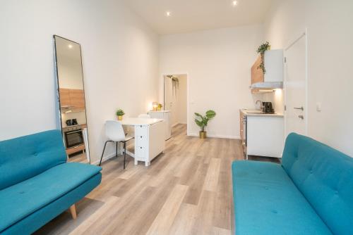Η κουζίνα ή μικρή κουζίνα στο Cozy Antwerp City Apartments