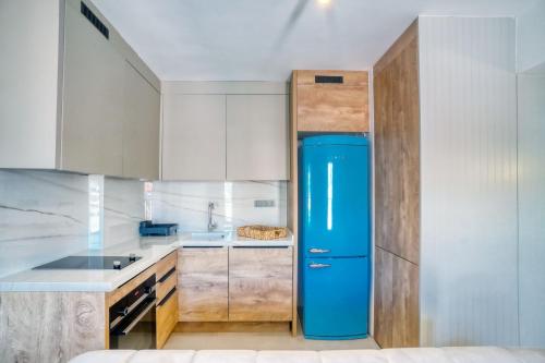 Dapur atau dapur kecil di Ayayorgi Homes