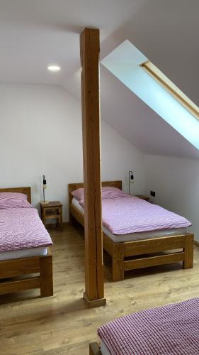 Cama o camas de una habitación en Ta Chalupa