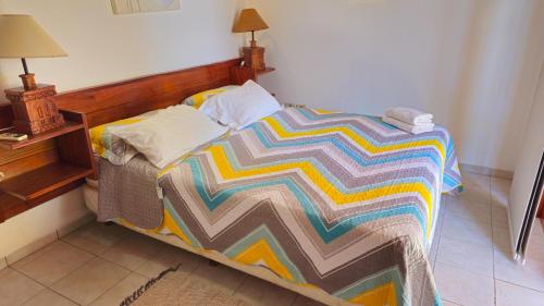 Cama o camas de una habitación en Apartamentos Don Gerardo