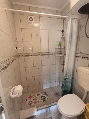 Vannituba majutusasutuses Vila Vukotić
