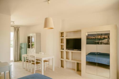 Postel nebo postele na pokoji v ubytování Villa del Ponente Otranto