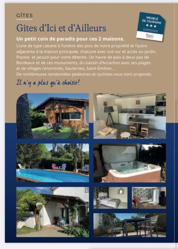 Φωτογραφία από το άλμπουμ του Gite d'ici et d'ailleurs 2 Maison proche Bordeaux et Bassin d Arcachon σε Saint-Morillon