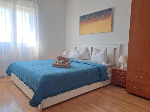Posteľ alebo postele v izbe v ubytovaní Villa Franco Zadar